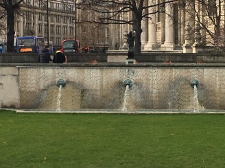 The wall fountains