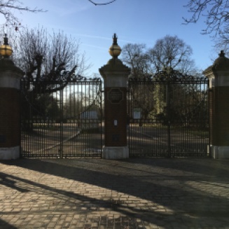 Gates to Victoria Park